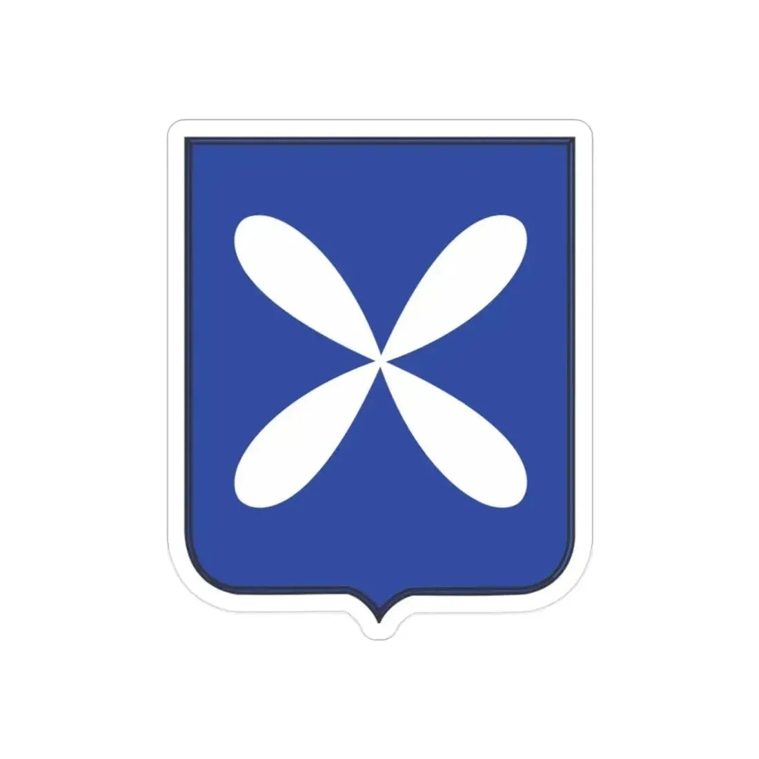 88th Infantry Regiment (U.S. Army) REVERSE PRINT Transparent Die-Cut STICKER - The Sticker Space