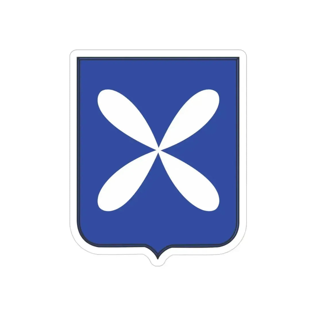 88th Infantry Regiment (U.S. Army) REVERSE PRINT Transparent Die-Cut STICKER - The Sticker Space