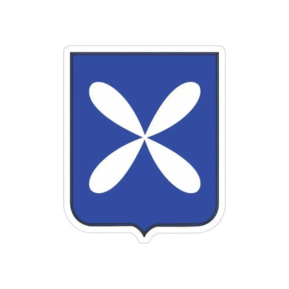 88th Infantry Regiment (U.S. Army) REVERSE PRINT Transparent Die-Cut STICKER - The Sticker Space