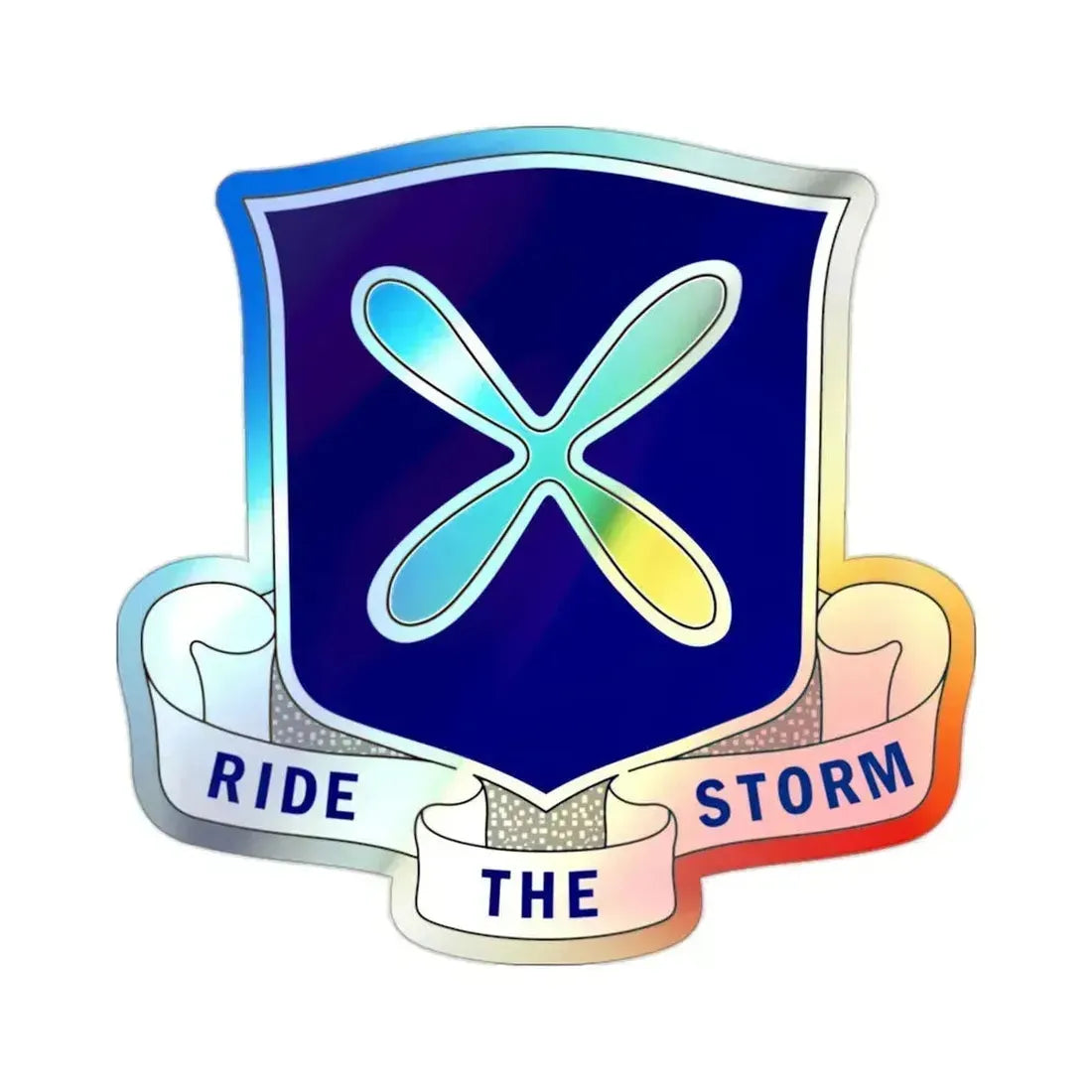 88th Infantry Regiment v2 (U.S. Army) Holographic STICKER Die-Cut Vinyl Decal 2 Inch Holographic - The Sticker Space