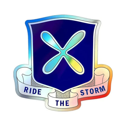 88th Infantry Regiment v2 (U.S. Army) Holographic STICKER Die-Cut Vinyl Decal 3 Inch Holographic - The Sticker Space