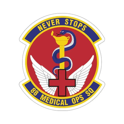 88th Medical Operations Squadron (U.S. Air Force) STICKER Vinyl Die-Cut Decal 6 Inch - The Sticker Space