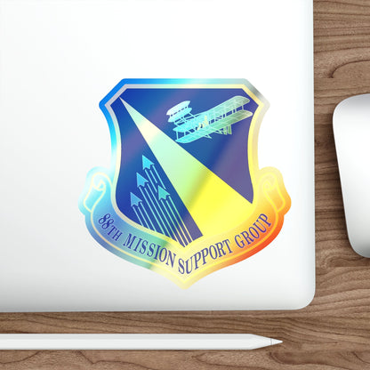 88th Mission Support Group (U.S. Air Force) Holographic STICKER Die-Cut Vinyl Decal-The Sticker Space