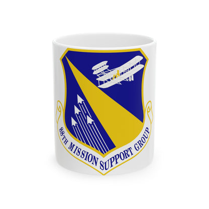 88th Mission Support Group (U.S. Air Force) White Coffee Mug-11oz-The Sticker Space