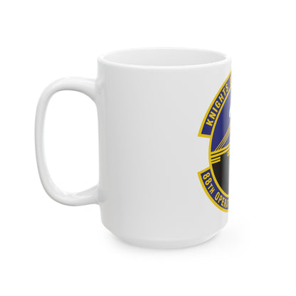 88th Operations Support Squadron (U.S. Air Force) White Coffee Mug-The Sticker Space