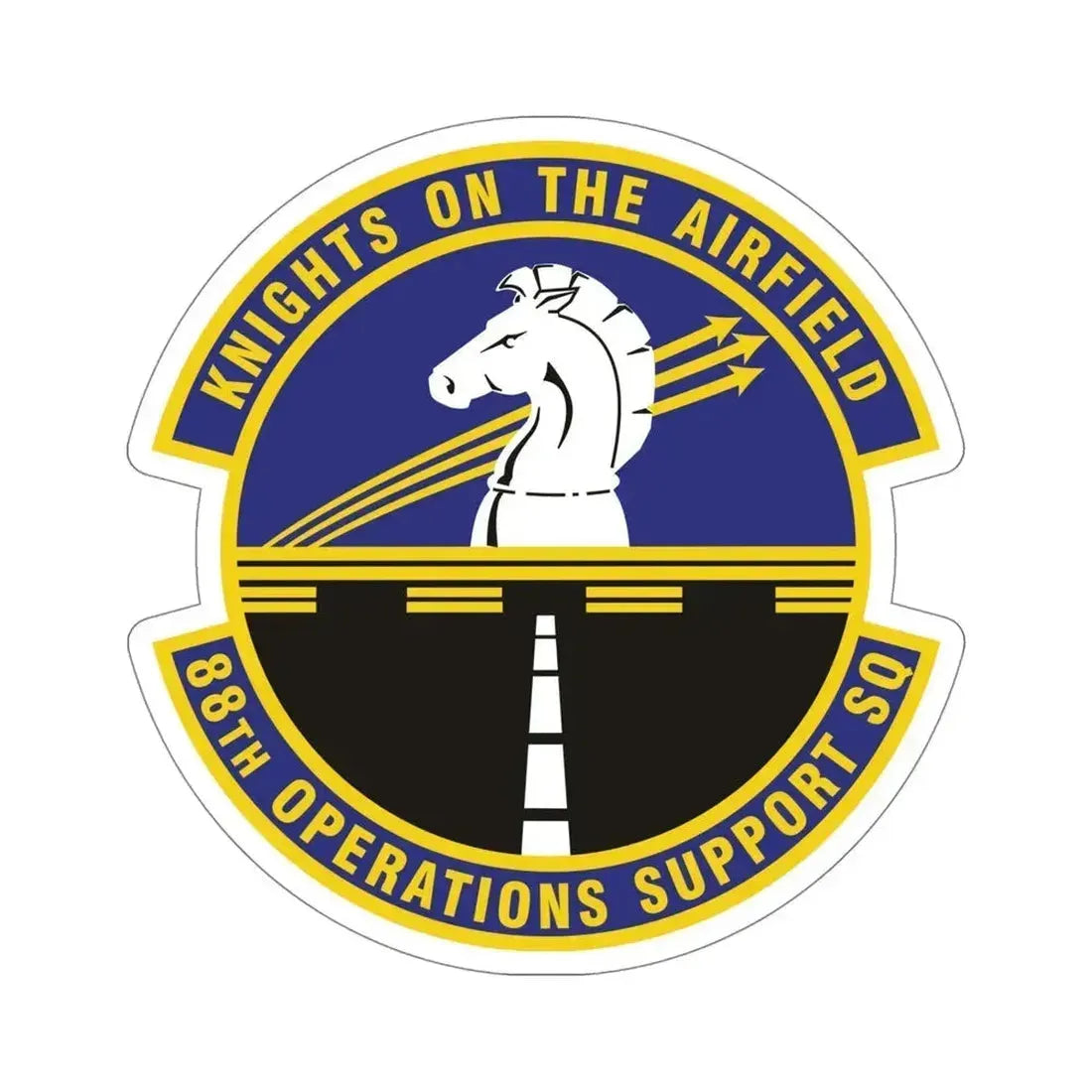 88th Operations Support Squadron (U.S. Air Force) STICKER Vinyl Die-Cut Decal 5 Inch - The Sticker Space