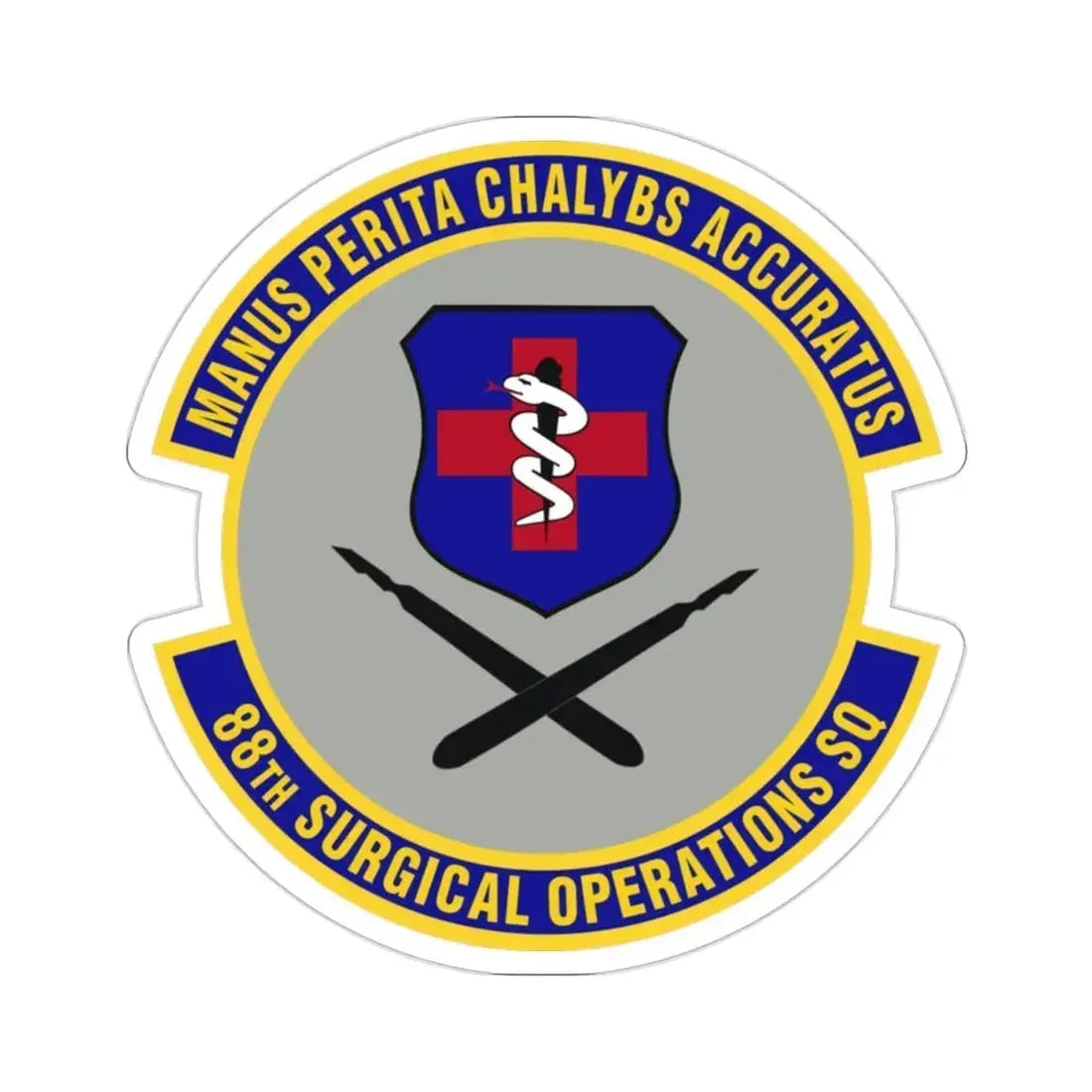 88th Surgical Operations Squadron (U.S. Air Force) STICKER Vinyl Die-Cut Decal - The Sticker Space