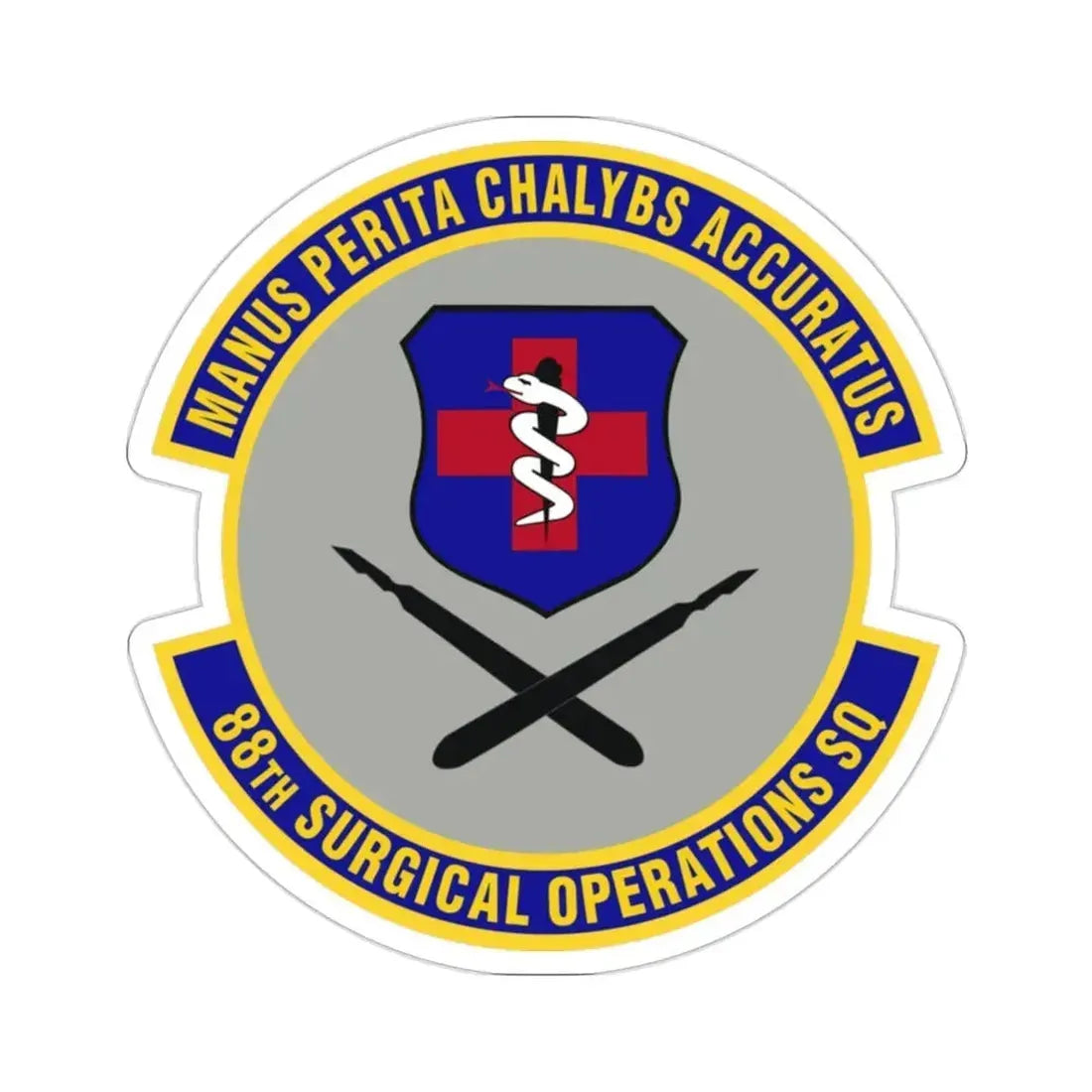 88th Surgical Operations Squadron (U.S. Air Force) STICKER Vinyl Die-Cut Decal - The Sticker Space