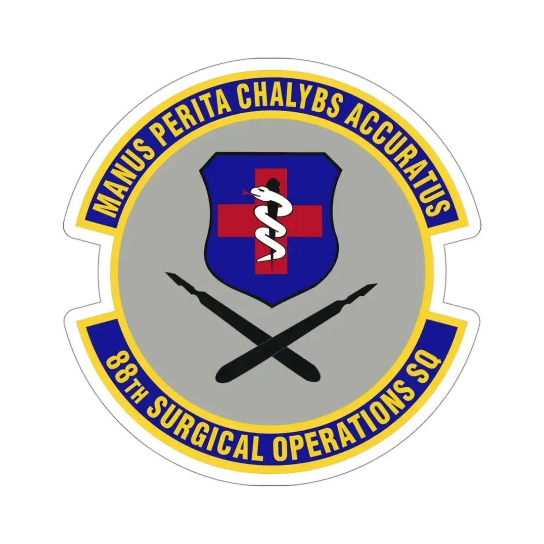 88th Surgical Operations Squadron (U.S. Air Force) STICKER Vinyl Die-Cut Decal - The Sticker Space
