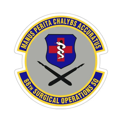 88th Surgical Operations Squadron (U.S. Air Force) STICKER Vinyl Die-Cut Decal - The Sticker Space