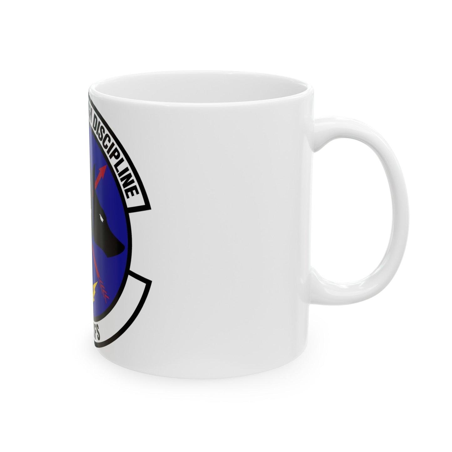 890 Missile Security Forces Squadron AFGSC (U.S. Air Force) White Coffee Mug-The Sticker Space