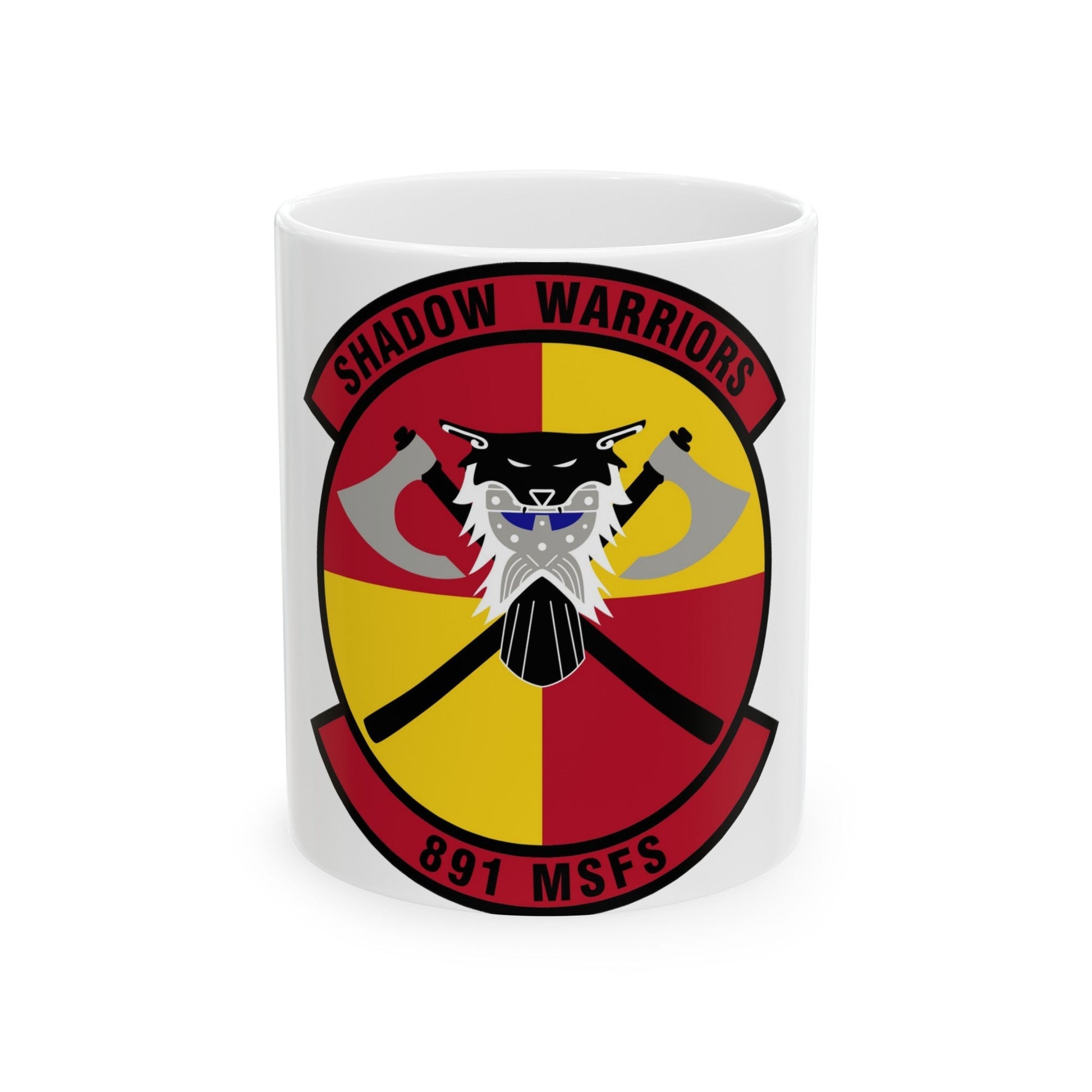 891 Missile Security Forces Squadron AFGSC (U.S. Air Force) White Coffee Mug-11oz-The Sticker Space