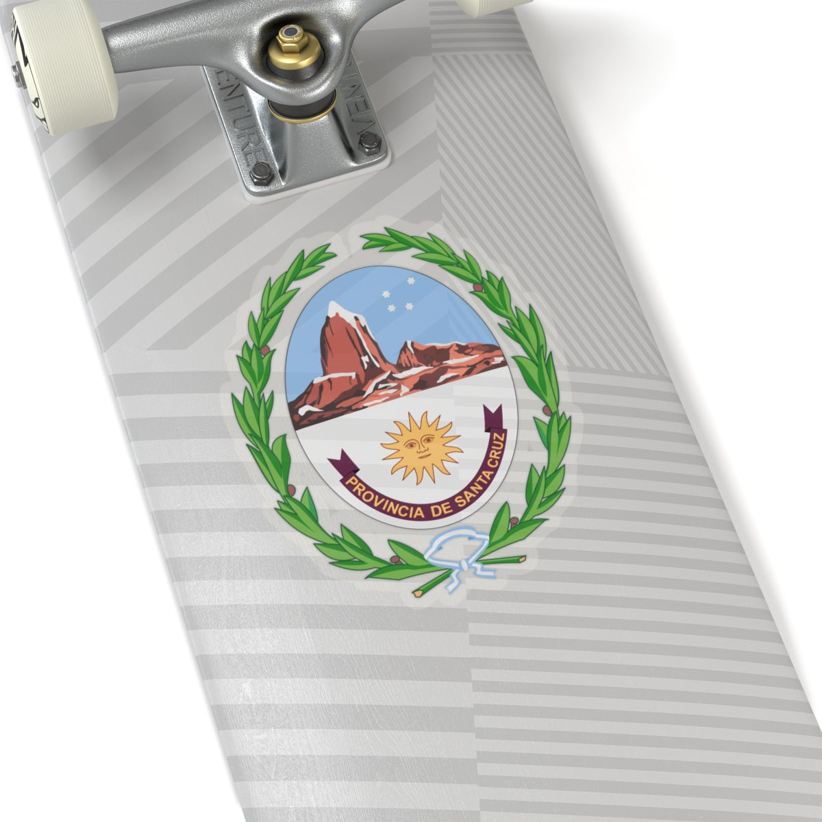Coat of Arms Santa Cruz Argentina - STICKER Vinyl Kiss-Cut Decal