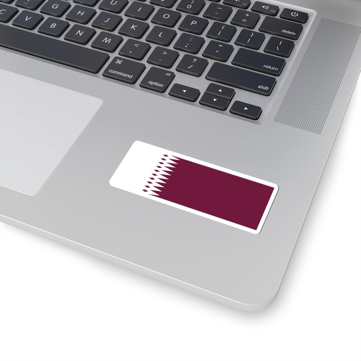 Flag of Qatar 1933-1936 (Qatar) STICKER Vinyl Kiss-Cut Decal