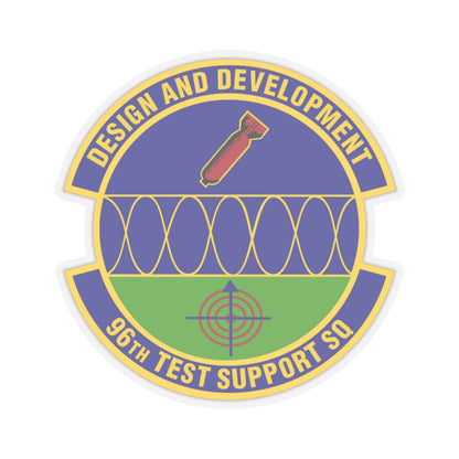 96th Test Support Squadron (U.S. Air Force) STICKER Vinyl Kiss-Cut Decal