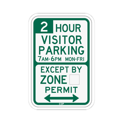 PBOT Road sign P4440D (Oregon) (Road Sign) STICKER Vinyl Kiss-Cut Decal