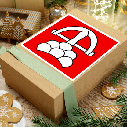 CHE Ringgenberg Flag (Switzerland) STICKER Vinyl Kiss-Cut Decal