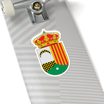 Escudo de Erla (Spain) (Coat of Arms) STICKER Vinyl Kiss-Cut Decal