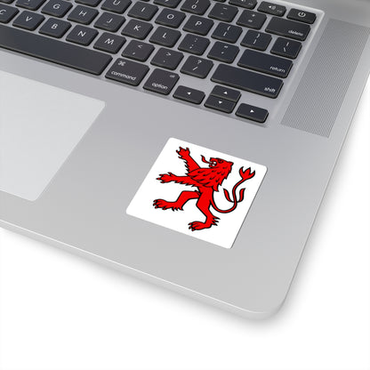 CHE Bremgarten Flag (Switzerland) STICKER Vinyl Kiss-Cut Decal