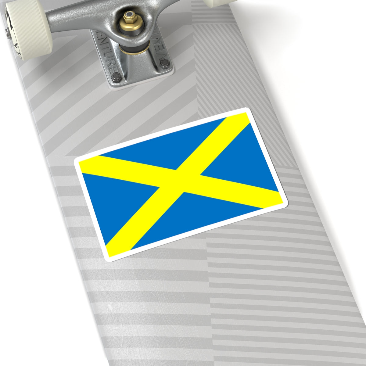 Saint Albans cross (England) STICKER Vinyl Kiss-Cut Decal