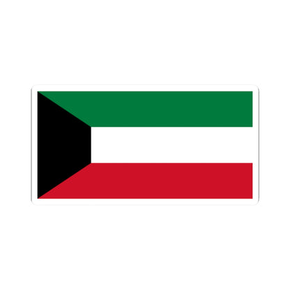 Flag of Kuwait (Kuwait) STICKER Vinyl Kiss-Cut Decal