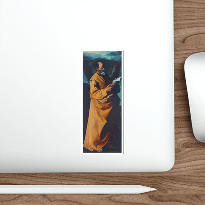 ZURBARAN, Francisco de - Apostle St Andrew (Artwork) STICKER Vinyl Die-Cut Decal