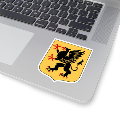 Södermanlands vapen (Sweden) (Coat of Arms) STICKER Vinyl Kiss-Cut Decal