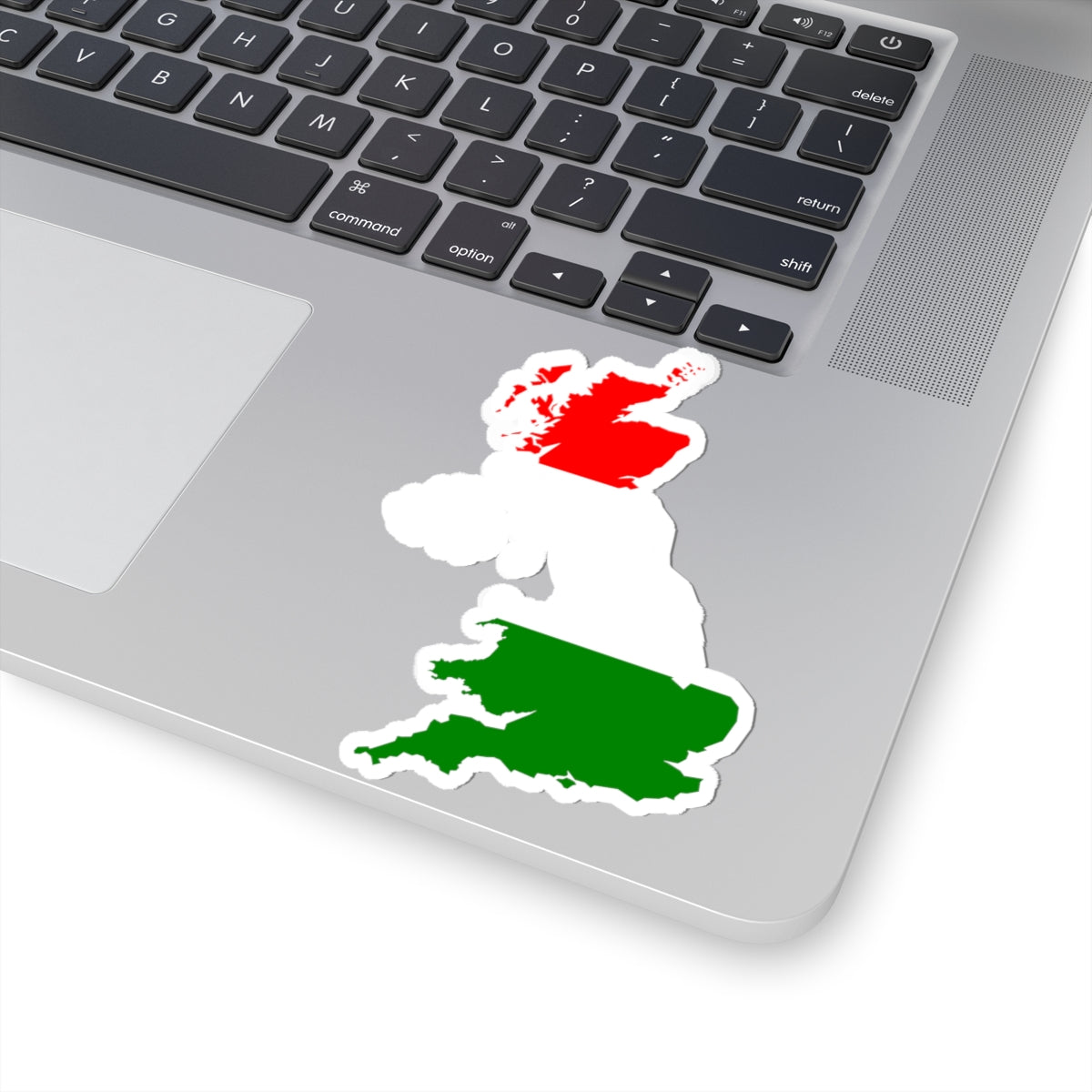 United Kingdom with British Republican flag (United Kingdom) STICKER Vinyl Kiss-Cut Decal