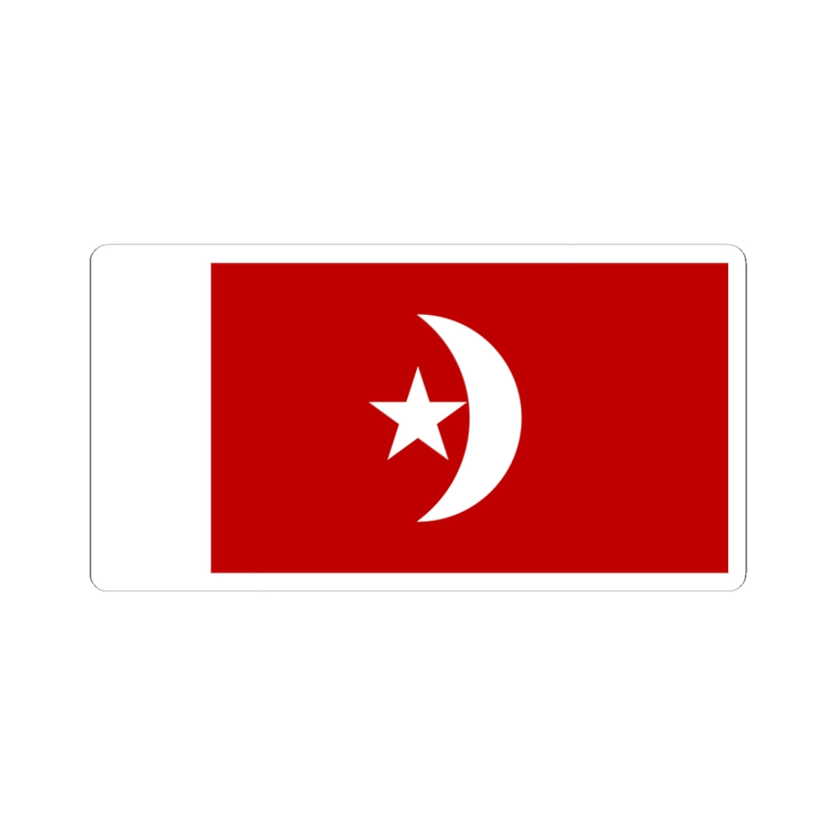 Flag of Umm al-Qaiwain (United Arab Emirates) STICKER Vinyl Kiss-Cut Decal