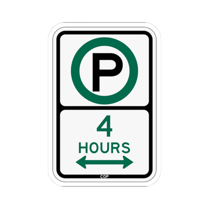 PBOT Road sign P3805D (Oregon) (Road Sign) STICKER Vinyl Kiss-Cut Decal
