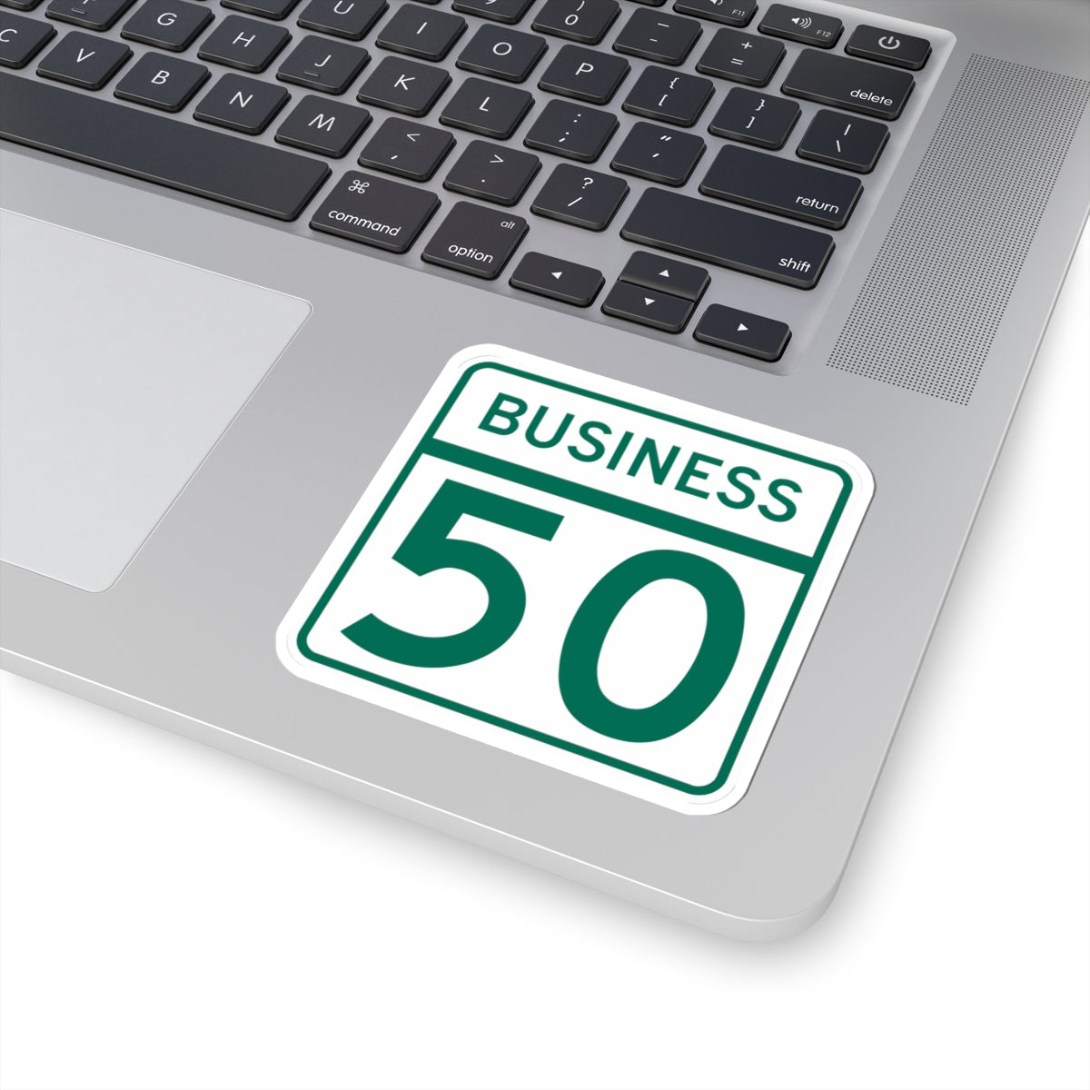 MD Route 50 Business (Maryland) (Road Sign) STICKER Vinyl Kiss-Cut Decal