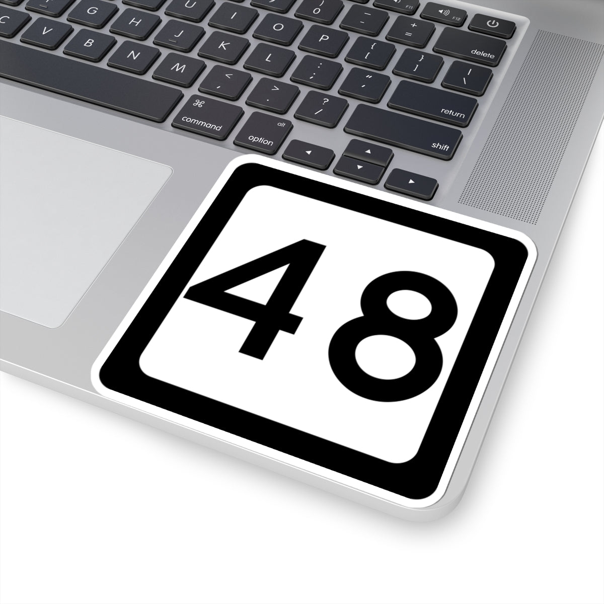 WV-48 (Virginia) (Road Sign) STICKER Vinyl Kiss-Cut Decal