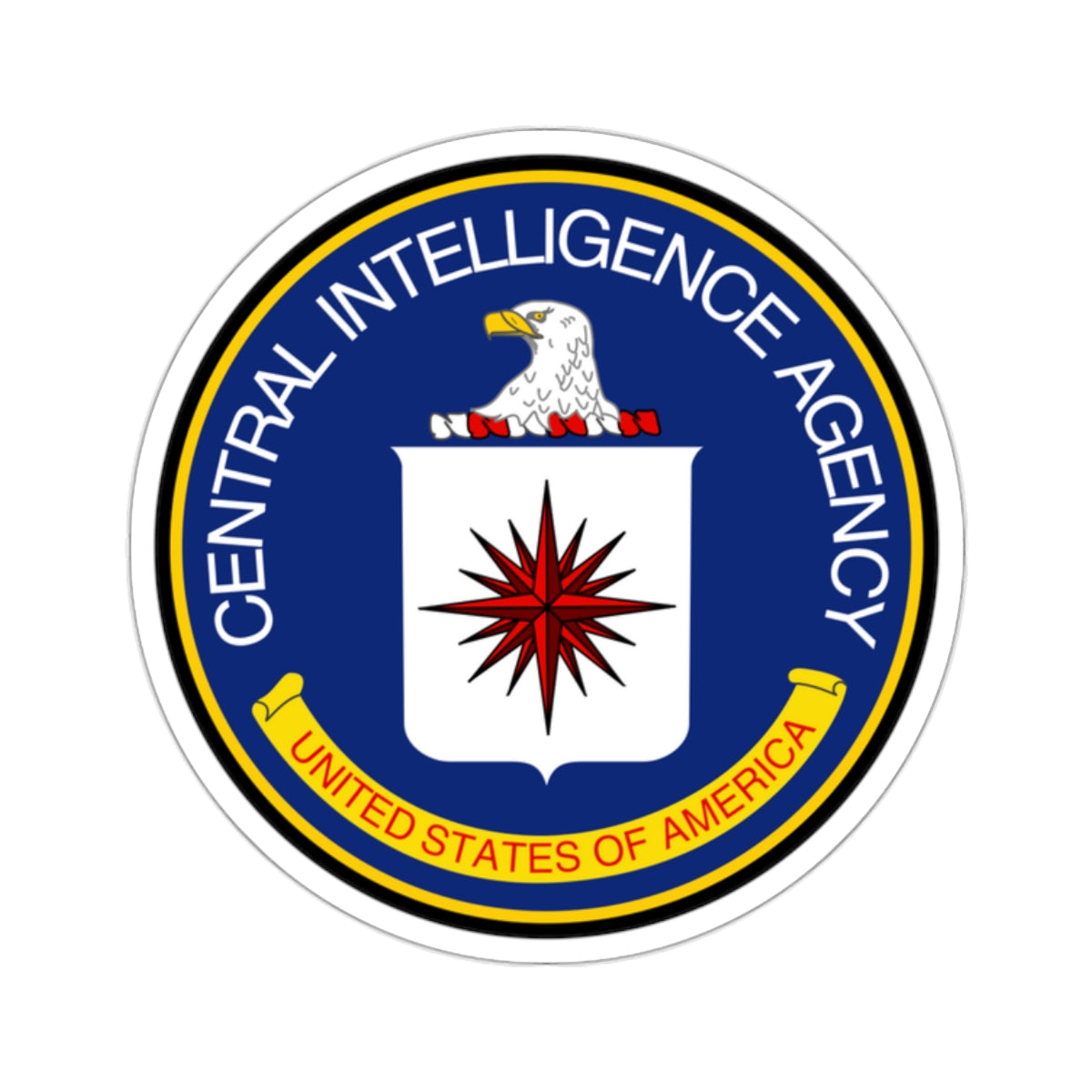 Seal of the Central Intelligence Agency - STICKER Vinyl Kiss-Cut Decal