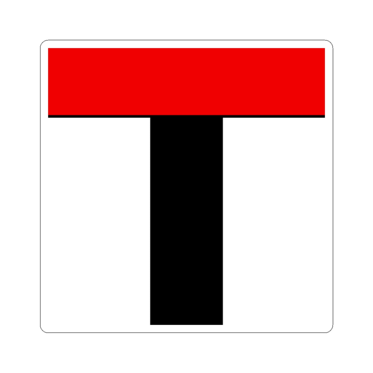 CHE Baden Flag (Switzerland) STICKER Vinyl Kiss-Cut Decal