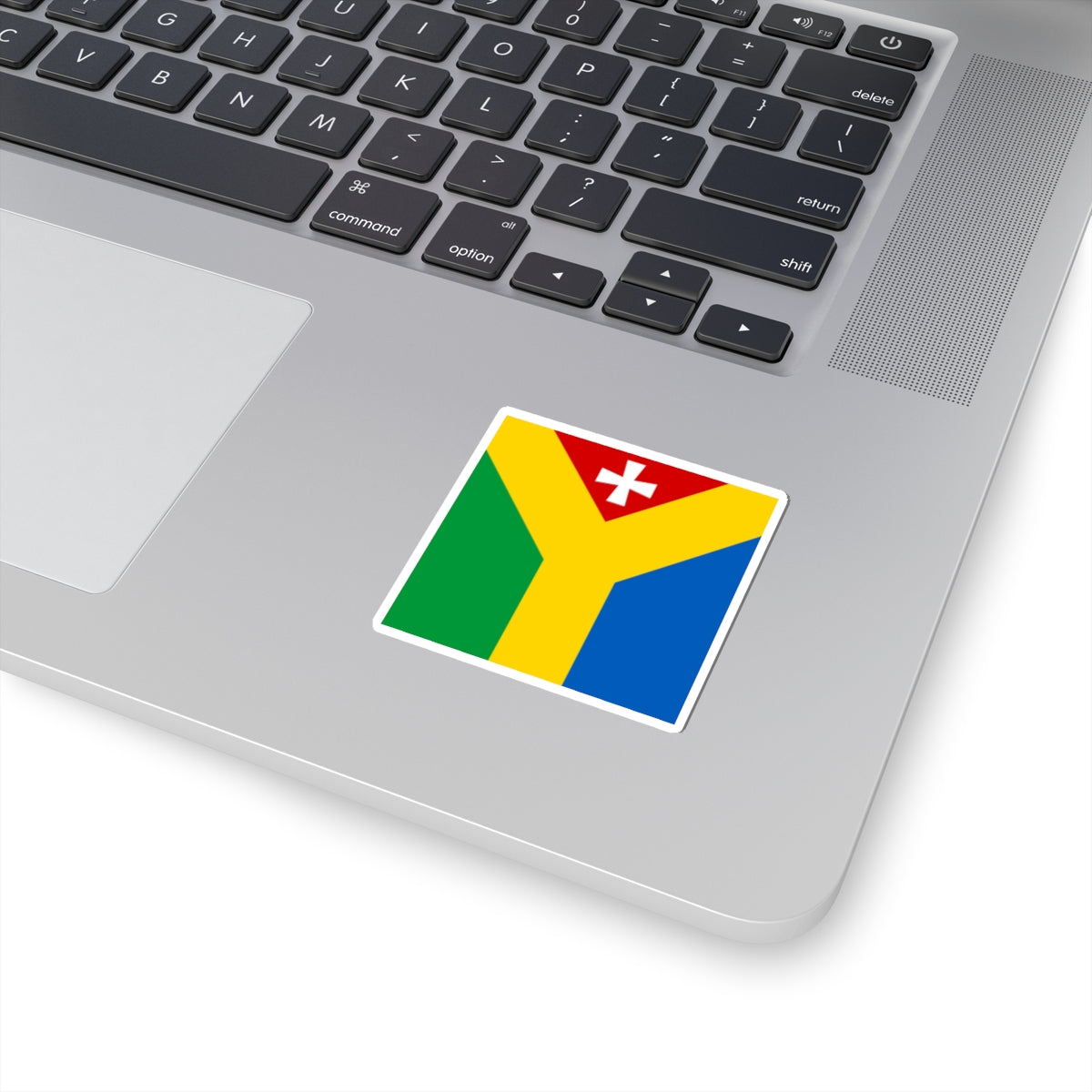 Shepetivka flag (Ukraine) STICKER Vinyl Kiss-Cut Decal