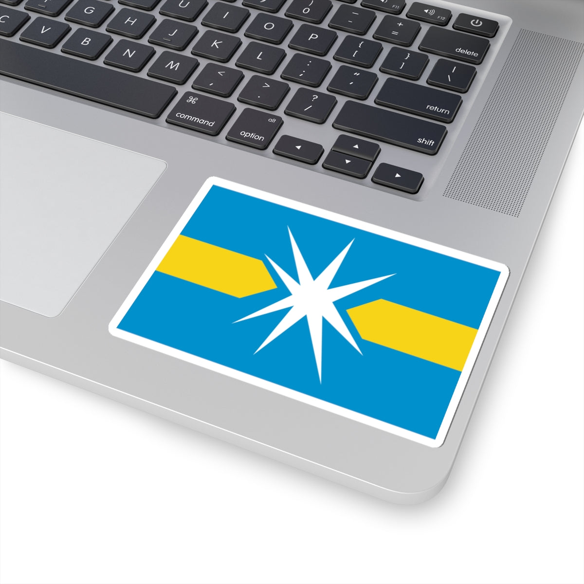 Flag of Linyevo Novosibirsk oblast (Russia) STICKER Vinyl Kiss-Cut Decal
