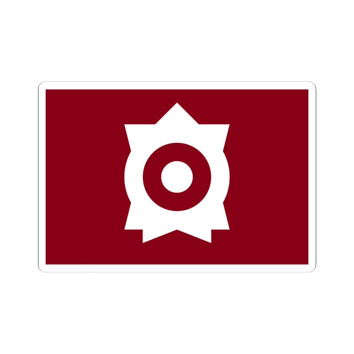 Flag of Moka Tochigi (Japan) STICKER Vinyl Kiss-Cut Decal