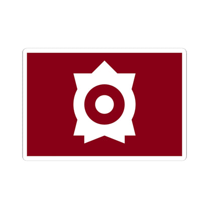 Flag of Moka Tochigi (Japan) STICKER Vinyl Kiss-Cut Decal