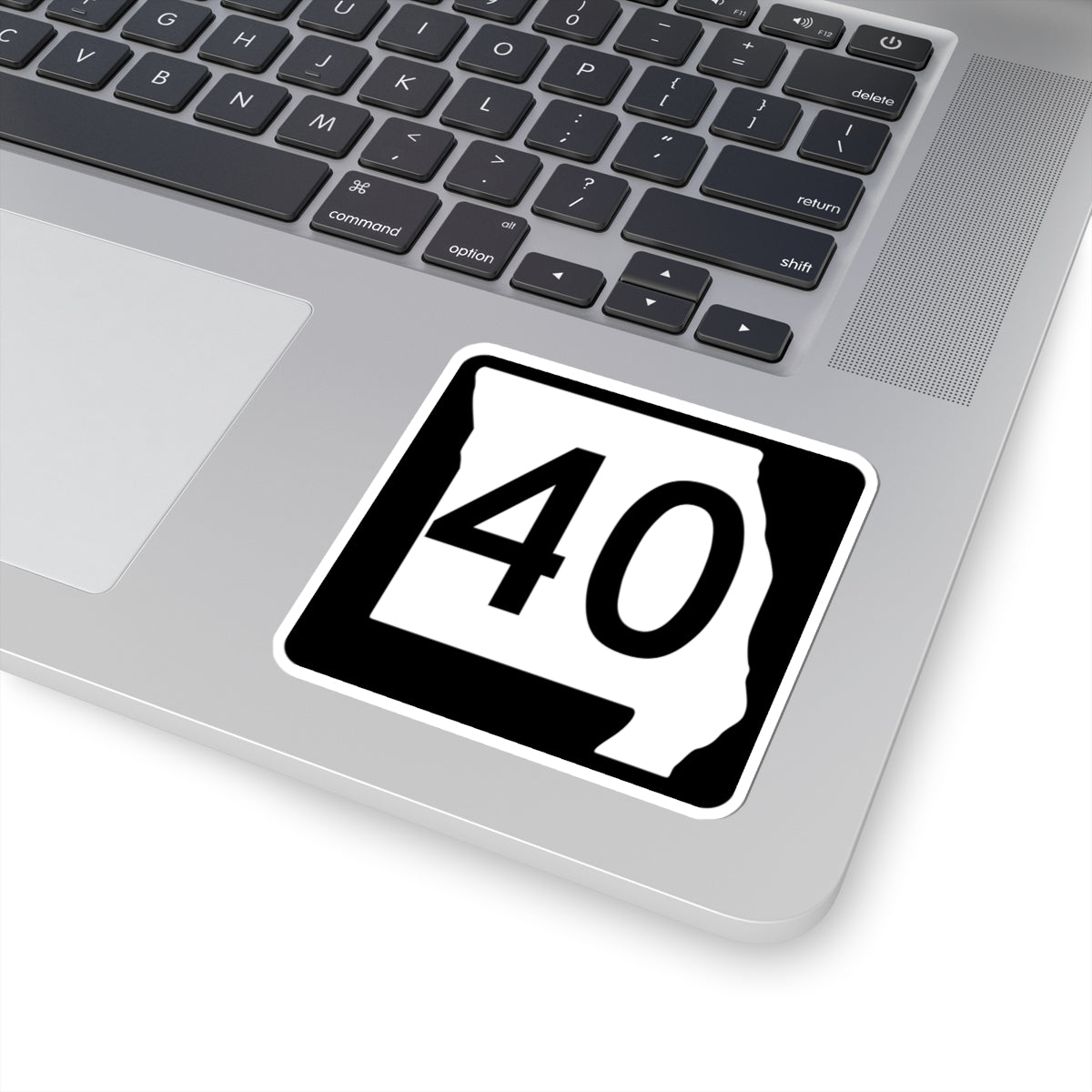 MO-40 (Missouri) (Road Sign) STICKER Vinyl Kiss-Cut Decal