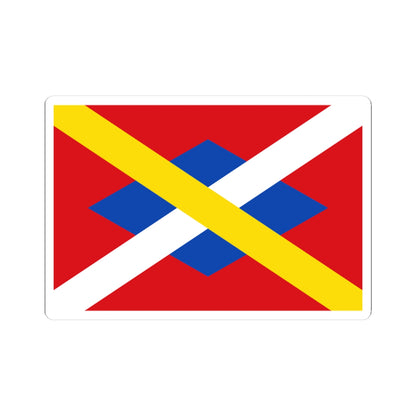 Bandera dAlbanya (Spain) STICKER Vinyl Kiss-Cut Decal