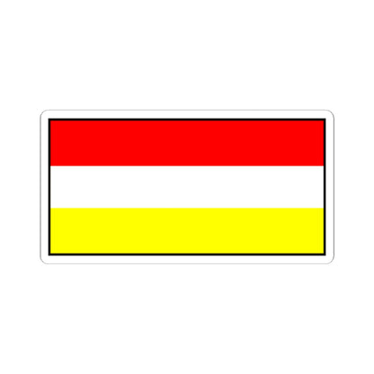 Flag of Wellesbourne (England) STICKER Vinyl Kiss-Cut Decal