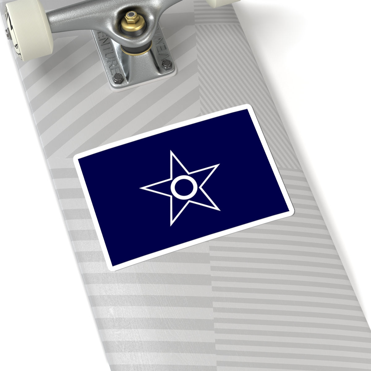 Flag of Kushiro Hokkaido (Japan) STICKER Vinyl Kiss-Cut Decal