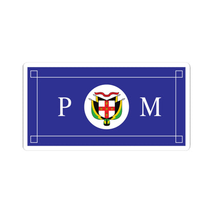 Flag of the Prime Minister of Jamaica (Jamaica) STICKER Vinyl Kiss-Cut Decal