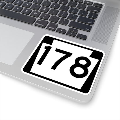 PA-178 (Pennsylvania) (Road Sign) STICKER Vinyl Kiss-Cut Decal