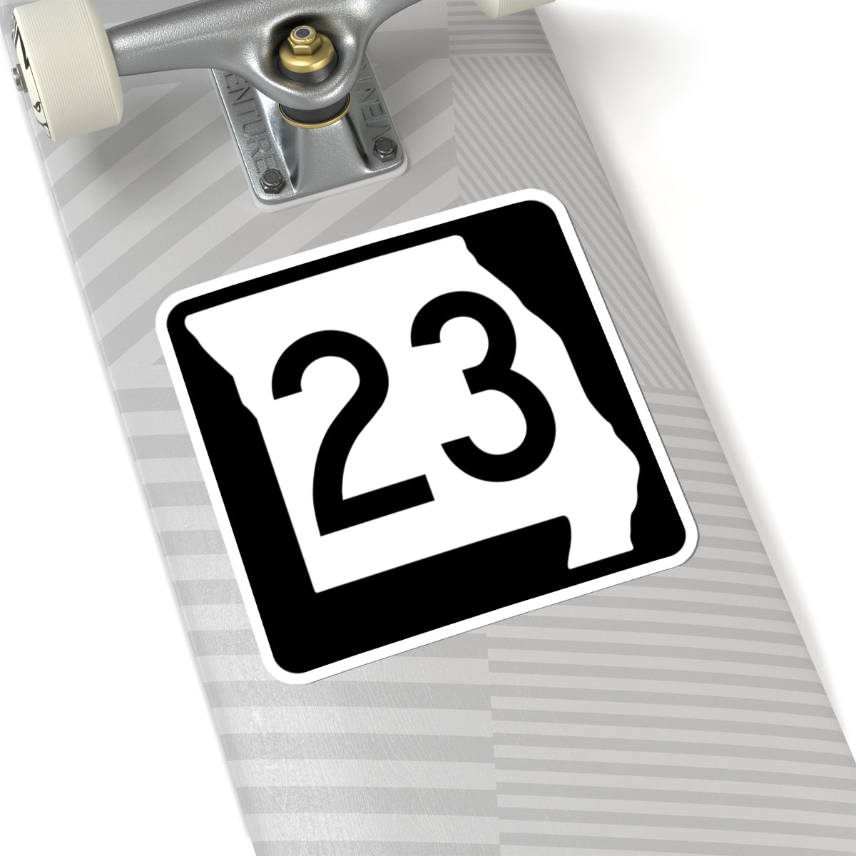 MO-23 (Missouri) (Road Sign) STICKER Vinyl Kiss-Cut Decal