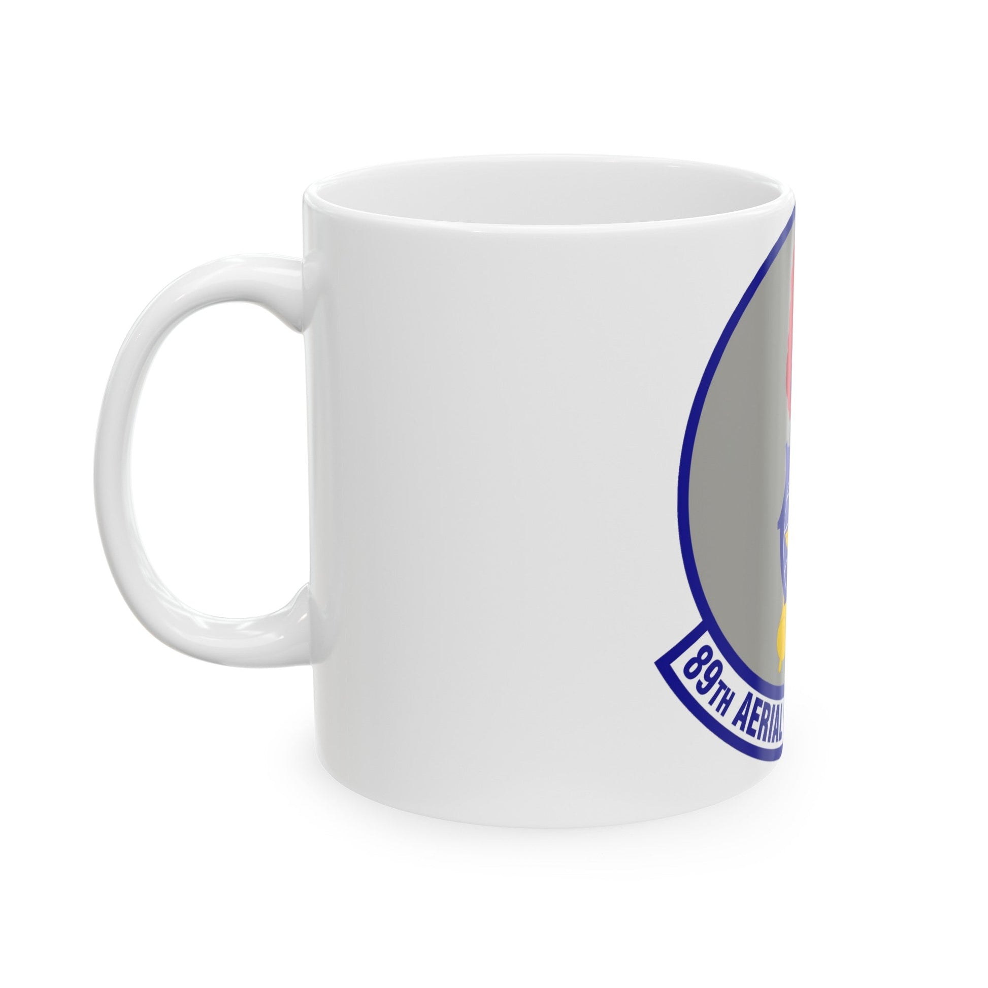 89th Aerial Port Squadron (U.S. Air Force) White Coffee Mug-The Sticker Space