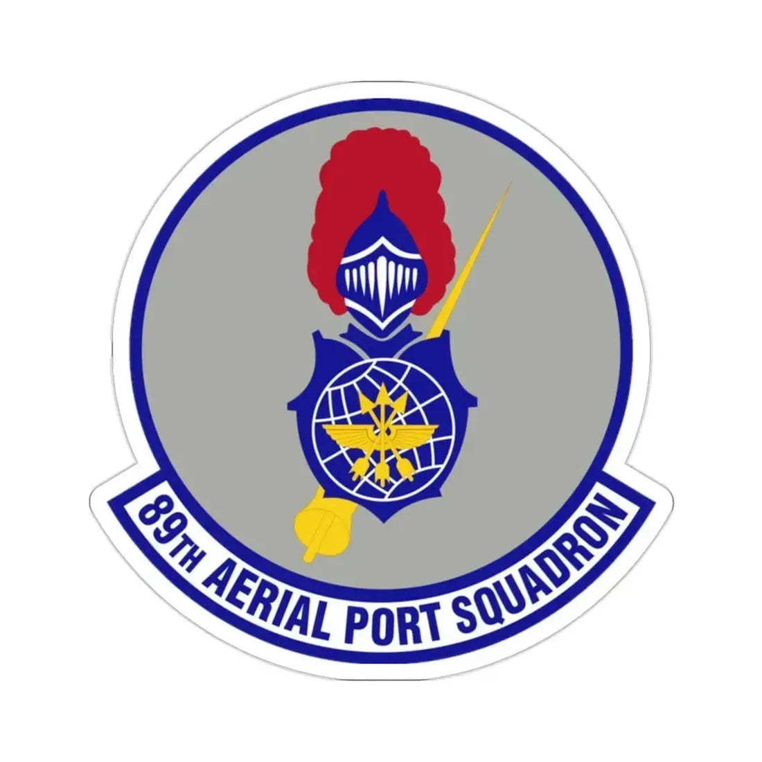 89th Aerial Port Squadron (U.S. Air Force) STICKER Vinyl Die-Cut Decal 2 Inch - The Sticker Space