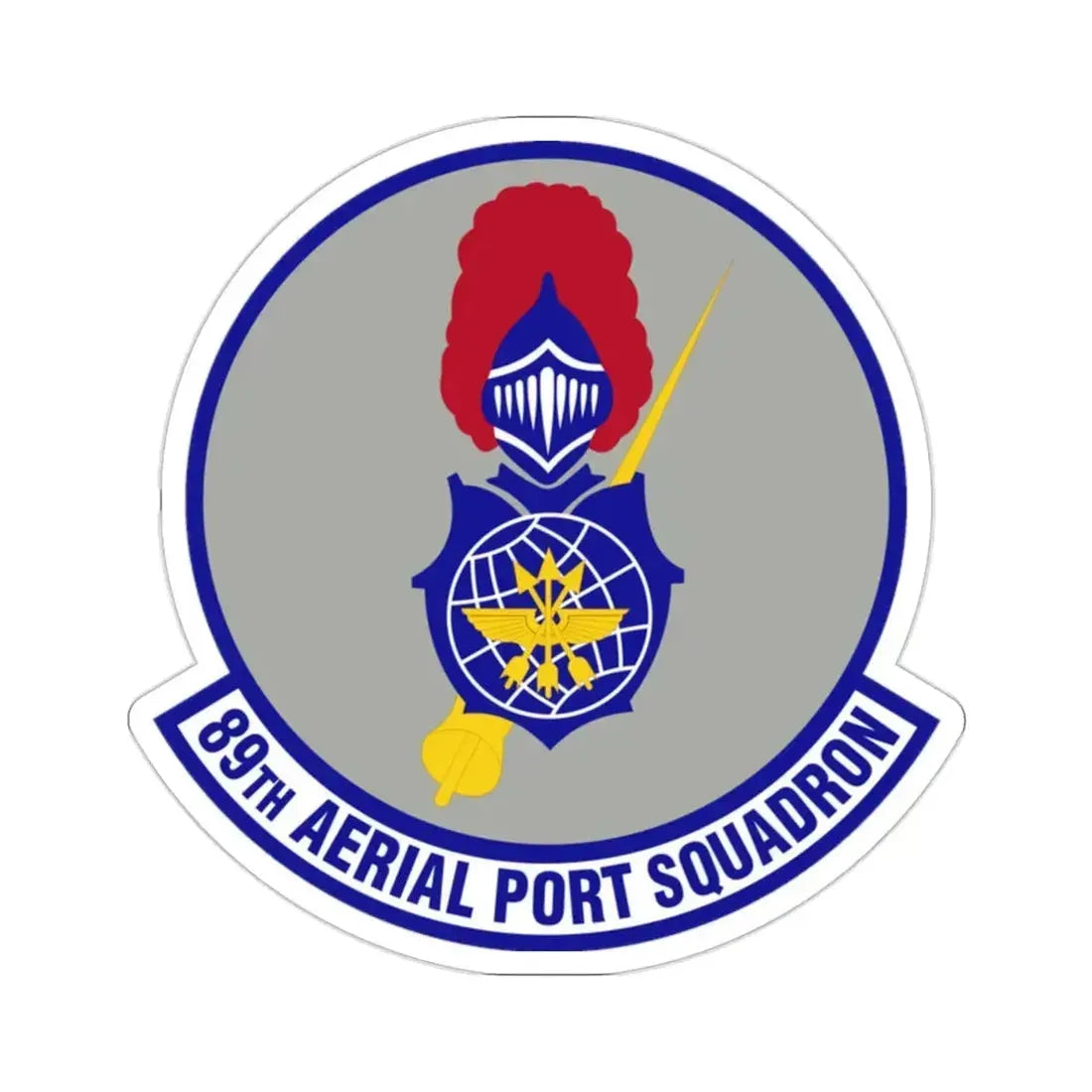 89th Aerial Port Squadron (U.S. Air Force) STICKER Vinyl Die-Cut Decal - The Sticker Space