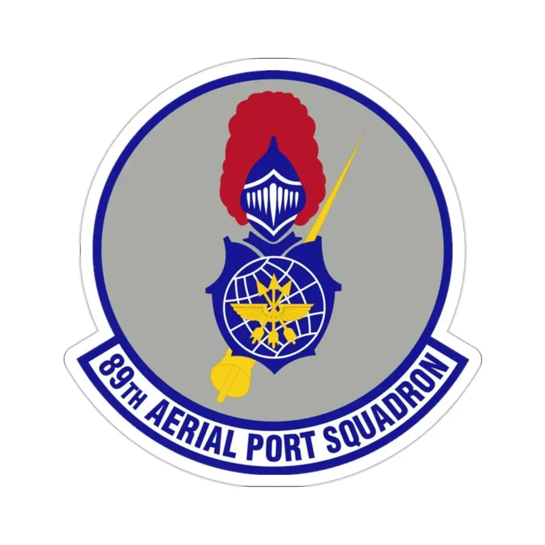 89th Aerial Port Squadron (U.S. Air Force) STICKER Vinyl Die-Cut Decal - The Sticker Space