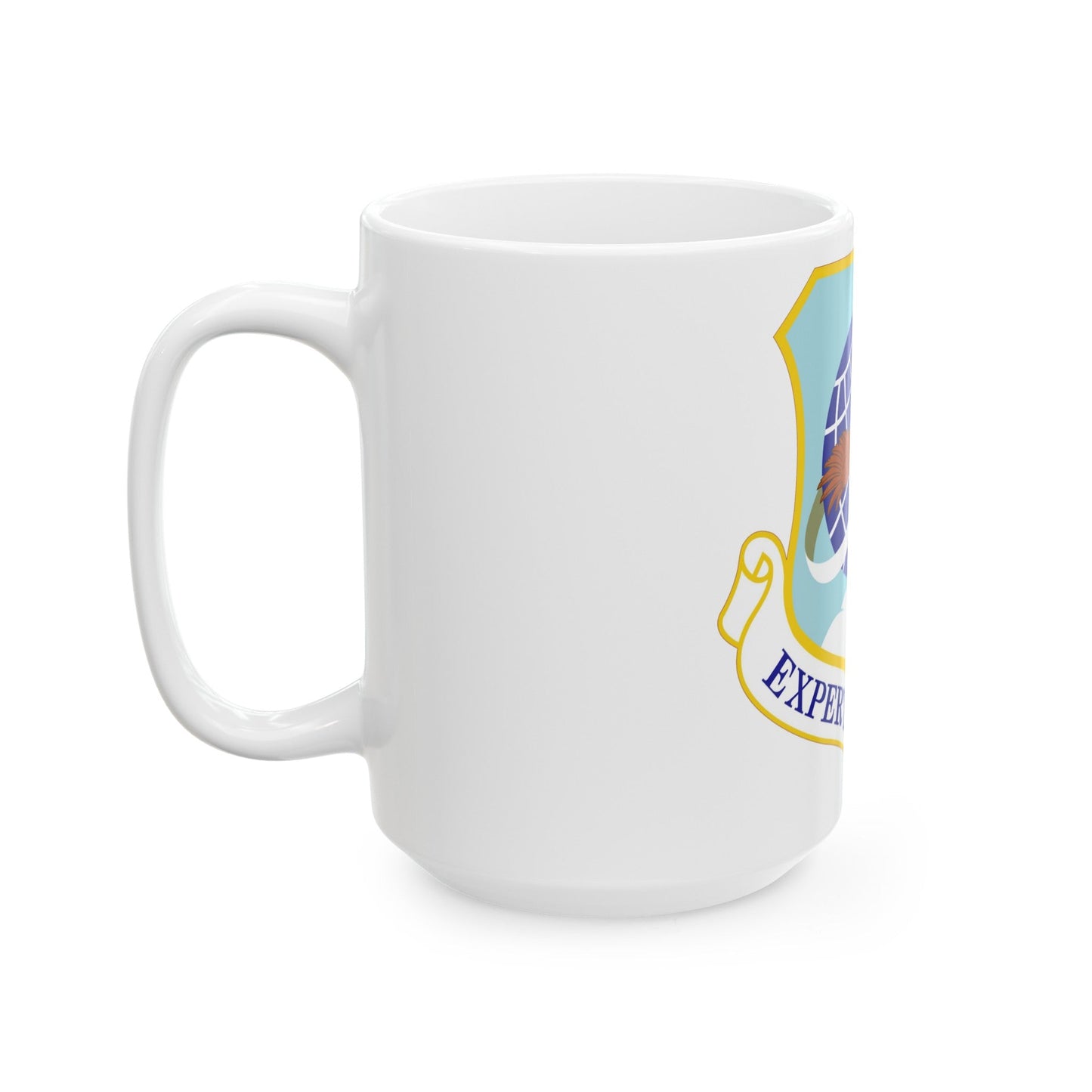 89th Airlift Wing (U.S. Air Force) White Coffee Mug-The Sticker Space